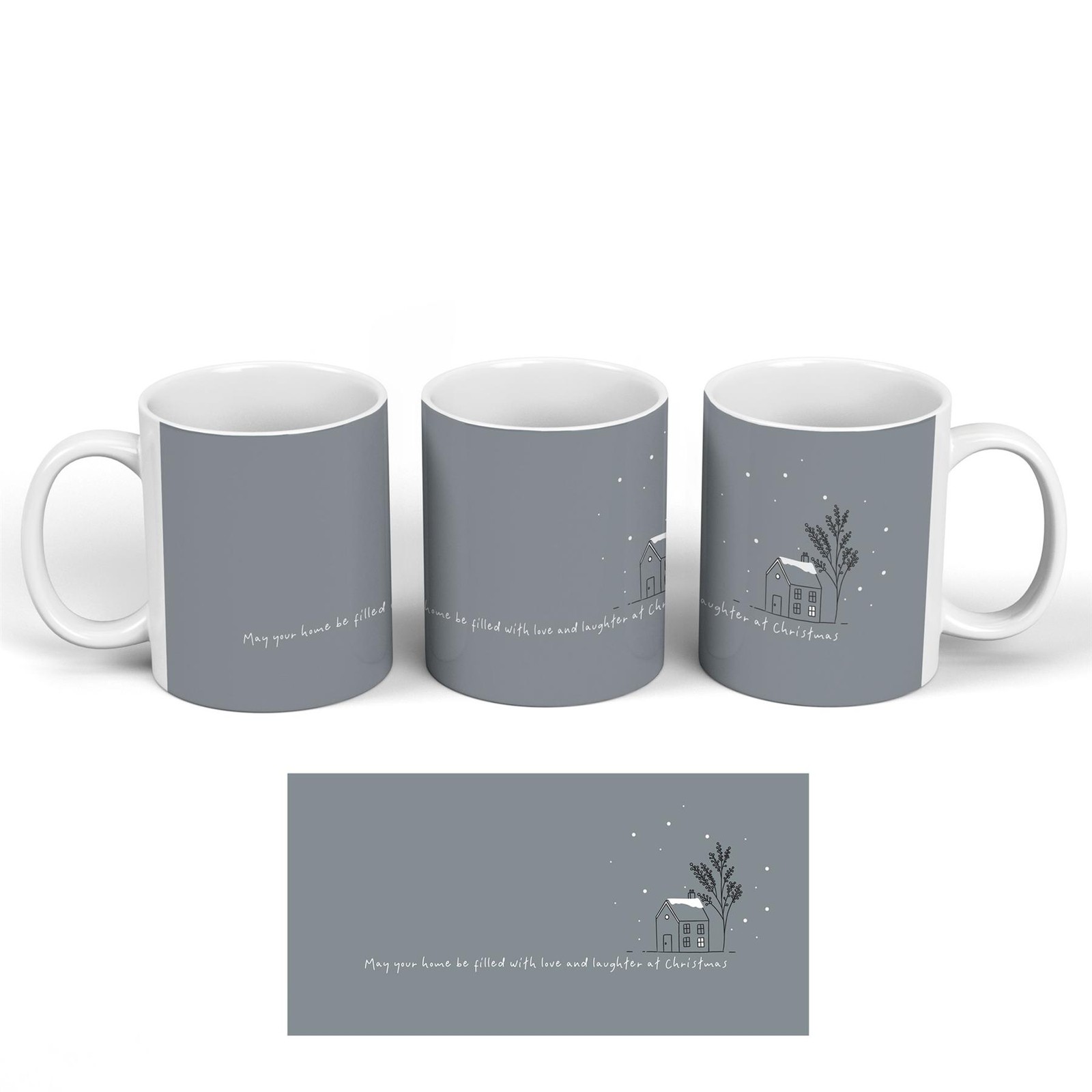 LOVE AND LAUGHTER CERAMIC CLASSIC MUG