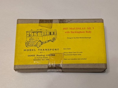 Model Transport Eames 4mm 1/76 Maudslay ML3 Buckingham Body 1927 - komplett