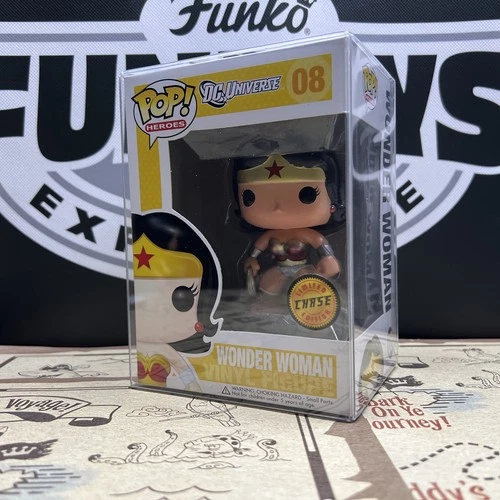 Funko Pop! DC Universe Wonder Woman Metallic Chase Edition #08