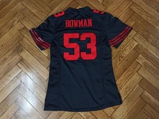 San Francisco 49ers  Jersey Nike NFL Shirt Ladies Football Top NaVorro Bowman 53