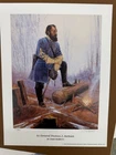 Stonewall Jackson Print Signed John DeMott Civil War Limited Edition 245/450