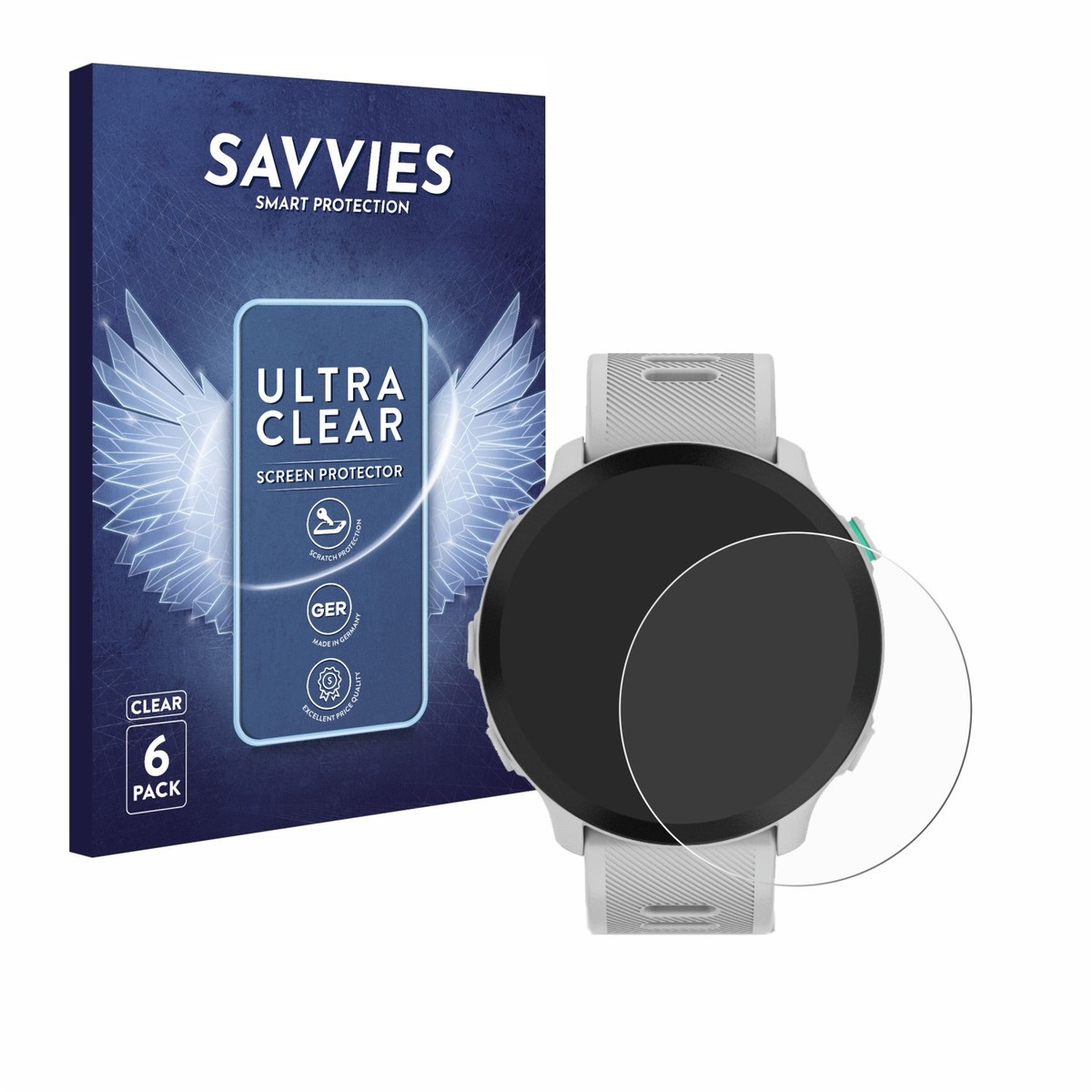 5 Films Protecteurs Hydrogel Pour Garmin Vivoactive 5/6 - Protection D'écran TPU Flexible, Anti-rayures, Auto-réparant - 5