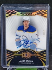 2021-22 UD Ultimate Collection Introductions Autograph Black 10/10 Jacob Bryson