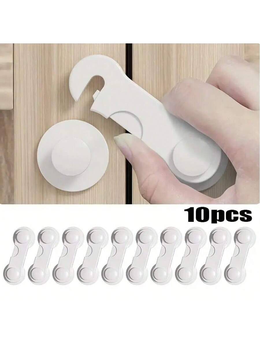 1/5/10xBabySafetyKidChildLockProofCupboardDrawerCabinetFridgePetDoor
