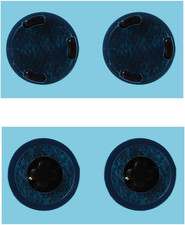 4-Pack Laptop Case Bottom Rubber Feet Pads for Microsoft Surface Laptop 3/4/5, D