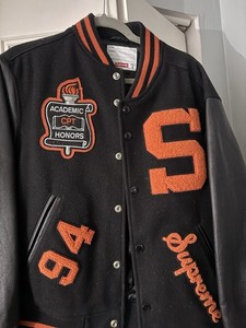 Supreme Team Varsity Jacket | eBay