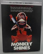 Monkey Shines Collector's Edition New 4K UHD Blu-ray Collector's Ed