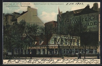 AK Hamburg-St. Pauli, Restaurant Landhaus an der Heerstrasse, Spezial-Ausschank 