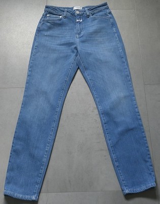 CLOSED Baker High Damen Hose W27 = 36 Blau Jeans w. NEU