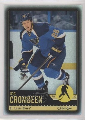2012-13 O-Pee-Chee Black Rainbow Foil 70/100 BJ Crombeen #164 0t2