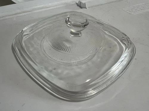 Corning Ware Replacement 7” Clear Glass Lid Pyrex A-7-C Casserole LID ONLY