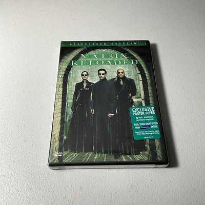 Matrix Reloaded DVD 2003 Widescreen Edition Keanu Reeves Sci-Fi Action