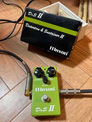 Maxon D&S II Distortion Overdrive Vintage Guitar Effect pedal #0001
