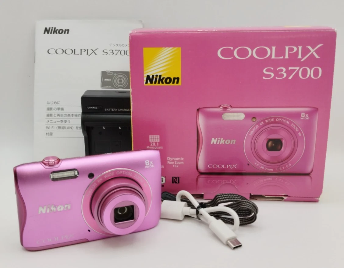 Nikon Coolpix S3700 Digital Cameras for Sale | Shop New & Used