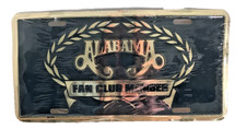 1988 ALABAMA FAN CLUB MEMBER BOOSTER License Plate And Memorabilia.