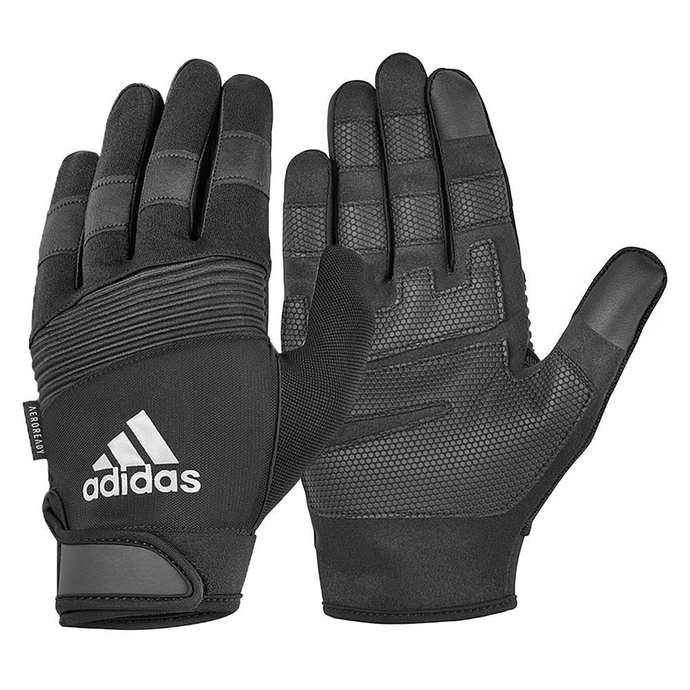 Adidas Full Finger Performance Weight Lifting Gloves Gym Bodybuilding  Workout