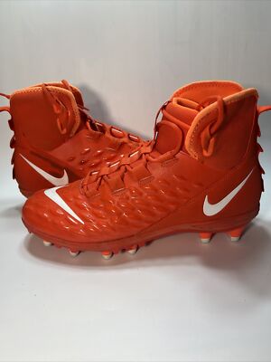 Nike Force Savage Varsity (Size AQ8155-800 Orange/White Football  Cleats