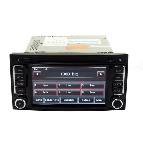 VW RNS 510 DVD Radio Navigation EU Map V17 Volkswagen T5.2 Multivan Touareg emballage d'origine - Photo 4/8