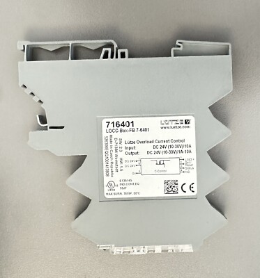 Lütze Overload Current Control Locc-Box-FB 7-6401