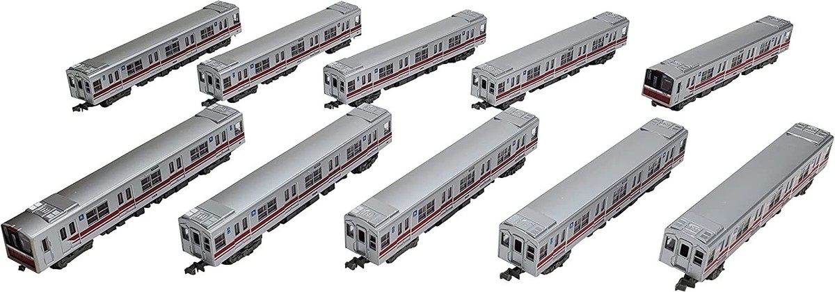 【MIOJ】鉄道模型（made in occupied Japan） Tomytec Railroad Collection OsakaMetro Midosuji Line 10 Series