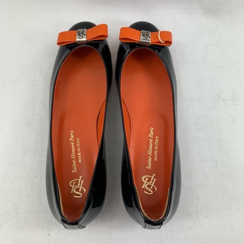 SAINT-HONORÉ PARIS SOULIERS Damen Ballerinas Schwarz EUR 35,5 US 5,5 - Bild 3 von 5