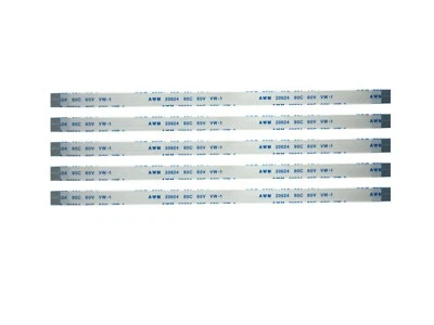 5Pcs 15cm 15Pin 0.5mm Pitch Flexible Flat Cable FFC FPC AWM 20624 80C 60V VW-1