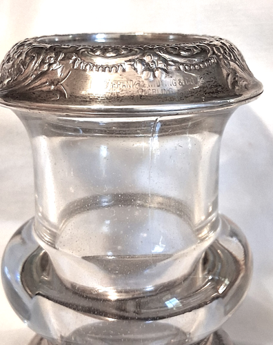 Whiting Sterling Silver Coaster & Cigarette Holder Scrap Or Not - Picture 2 of 5