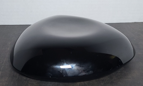 Vintage Wikinger Aschenbecher Glas schwarz Onyx dreieckig - Bild 6 von 15