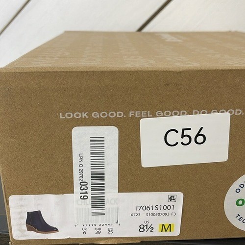 Dr. Scholl's Zapatos Mujer 8.5 Chloe Tobillo Cremallera Lateral Cuña Botín Botines - Imagen 8 de 8