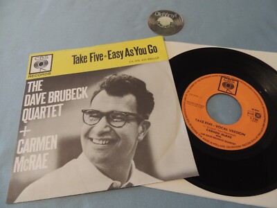 7'' Single The Dave Brubeck Quartet + Carmen McRae Take Five 60s | M- to EX