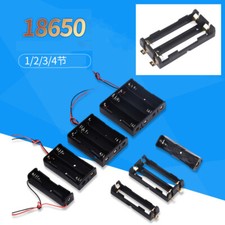 18650 Battery Cell Holder Case Box 1 2 3 4 Position Wired Holder High Quality