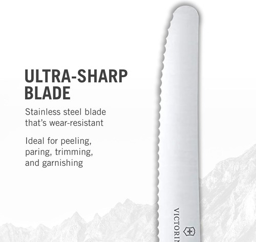 Victorinox, set di 6 coltelli cucina da tavola e verdura Swiss Classic - Foto 4 di 5