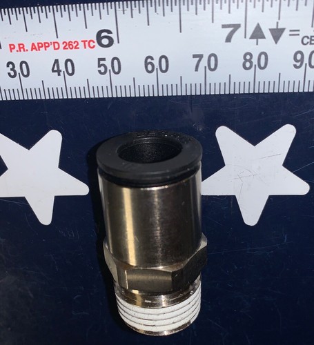 Parker LEGRIS 3175 62 22 1/2” PTC TUBE X 1/2 MNPT Male Connector 31756222 - Picture 5 of 6