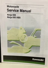 2017 2019 Kawasaki Ninja 650 Ninja 650 ABS Shop Repair Service Manual