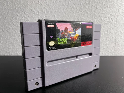 Thunder Spirits (Super Nintendo Entertainment System, 1992) * Cart Only *