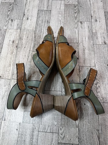 Spring Step L’artise Syvie Sandals US 10.5 / EU 41 Boho Art To Wear Casual Shoes - Picture 8 of 11
