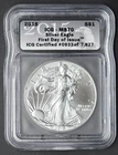 2015 Silver Eagle First Day of Issue ICG MS70 1oz .999- COINGIANTS -