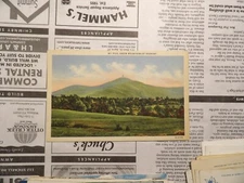 1947 Mt Pico Green Mountains of Vermont Postcard