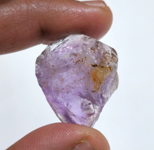 96.10 Crt Natural A+ Raw Purple & Yellowish Color Ametrine Rough Loose Gemstone - Picture 2 of 5