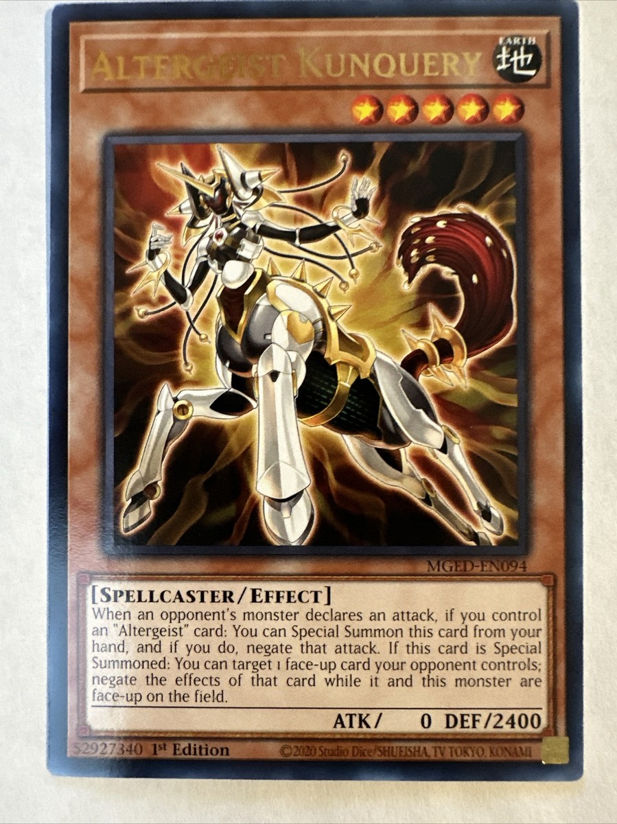 yugioh altergeist cards Yu-Gi-Oh! TCG: Maze of the Muertos 1st Edition Booster Box