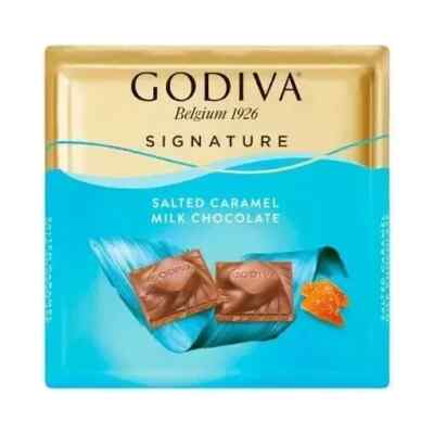 Godiva Signature Salted Caramel Milk Chocolate 60g KOSTENLOSER VERSAND WELTWEIT
