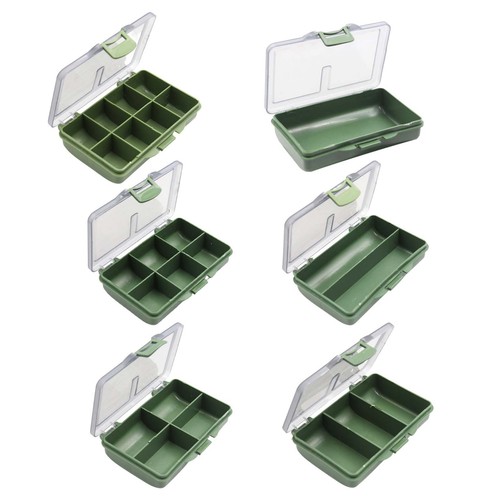 1 * Fishing Tackle Box Fishing Lure Organizer Tray Mini Bait Storage Tackle Case