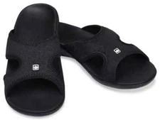 Spenco Men's Sandal Kholo Breeze Black Slide Medium