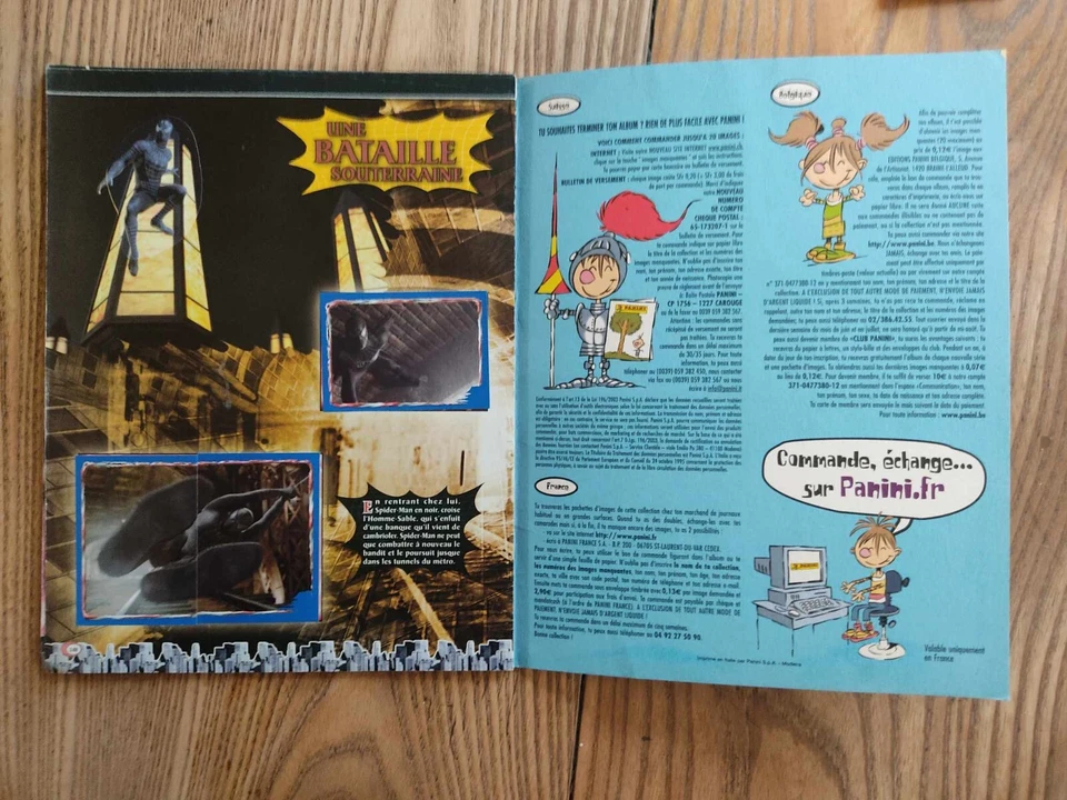 Album Panini, Spider-Man 3, Marvel, 2007, Bouffon vert, Peter Parker, Vénom - Photo 3/4