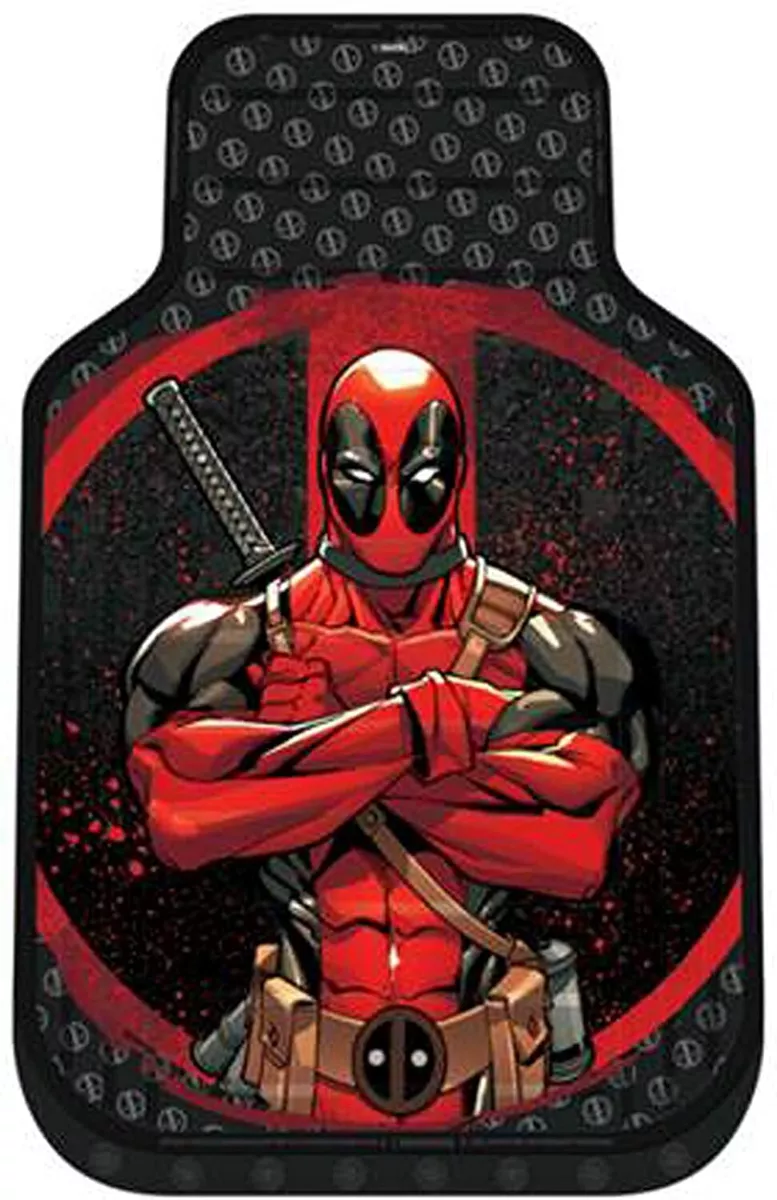 Plasticolor Marvel Comics Deadpool Universal Fit Car Truck SUV