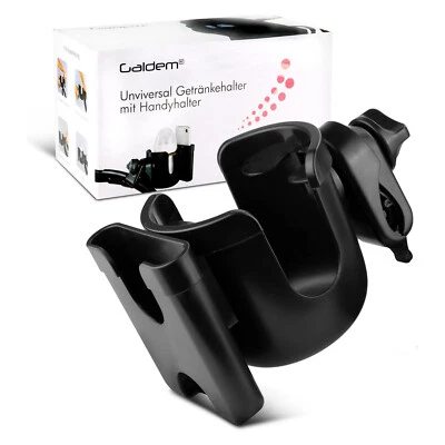 Galdem Universal Becherhalter Handyhalterung Fahrrad Kinderwagen Getränkehalter