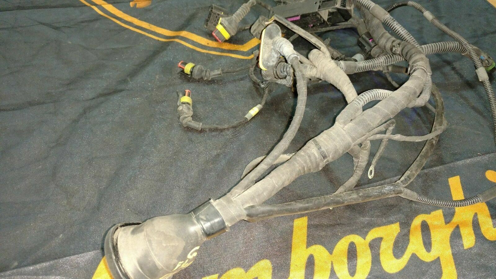 LAMBORGHINI GALLARDO FRONT LEFT DRIVER SIDE WIRING HARNESS PIG TAILS 
