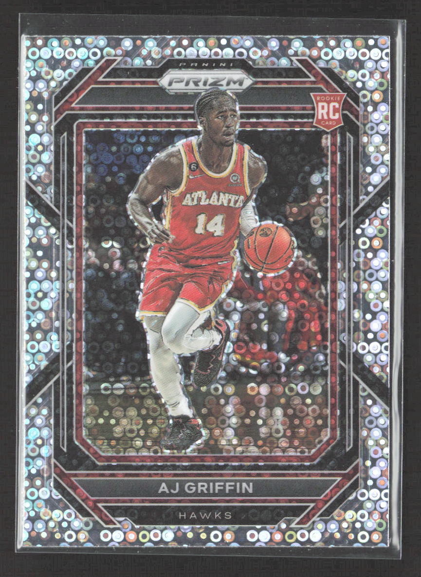 2022-23 Panini Prizm AJ Griffin #248 Prizms Fast Break RC Atlanta Hawks