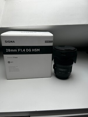 Sigma Art 28mm F1.4 DG HSM Canon EF Mount Weitwinkelobjektiv - Top Zustand