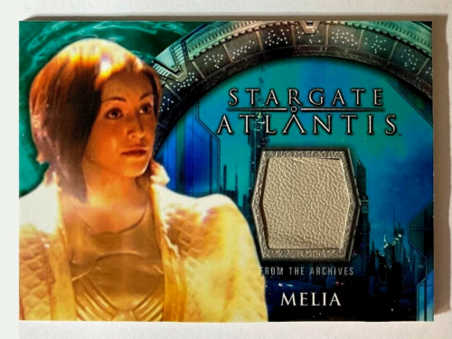 Stargate Atlantis Season 1 Costume Card Melia McClure as Melia - Picture 1 of 2